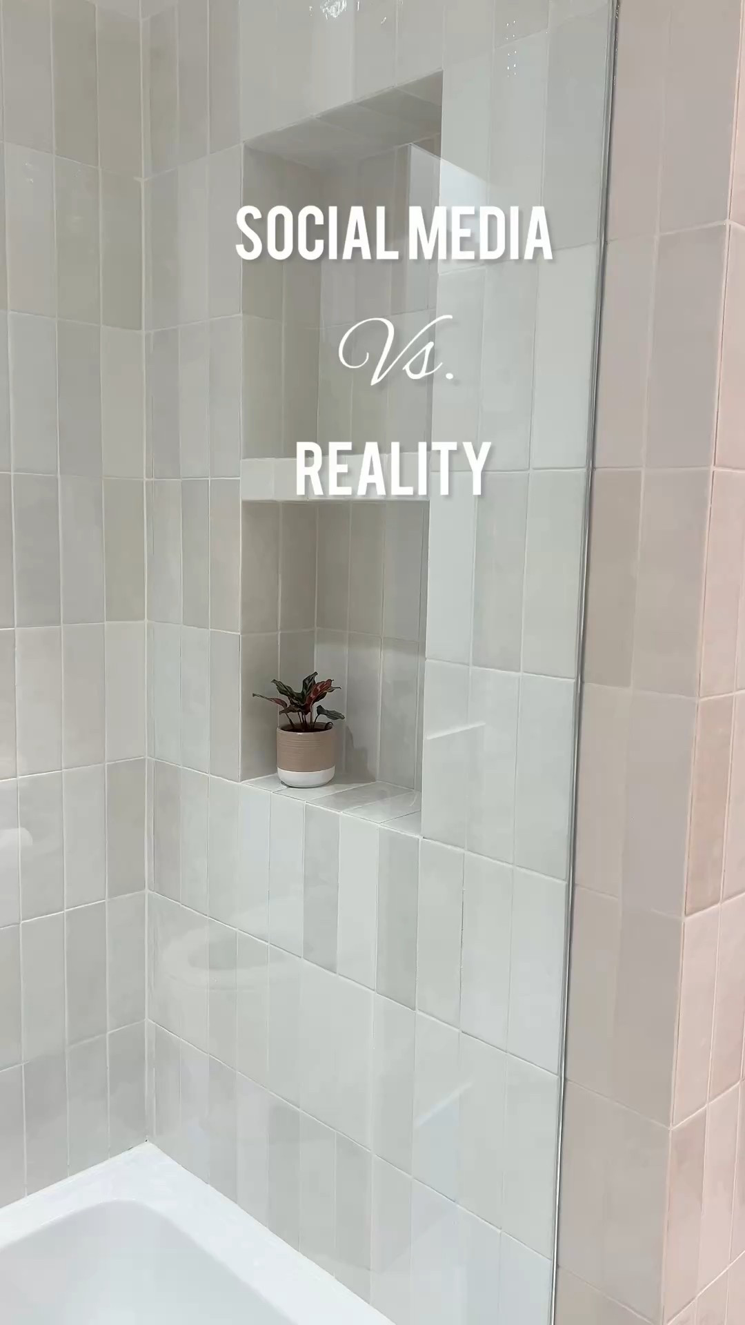 Social media vs. reality when you have kids, but these gorgeous subway tiles definitely help.

#LTKHome