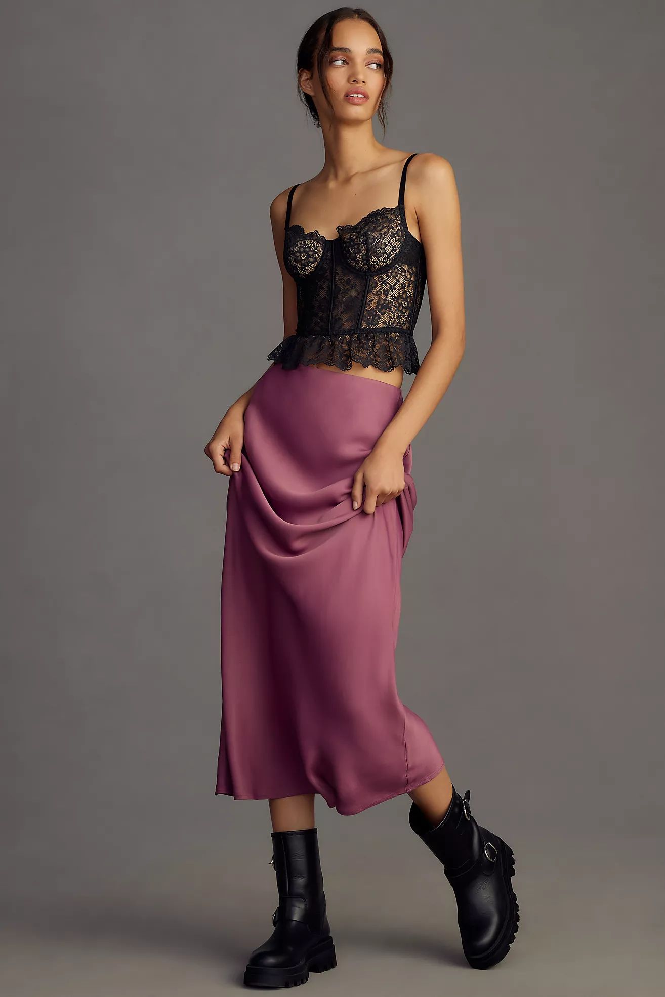 The Tilda Maxi Slip Skirt | Anthropologie (US)