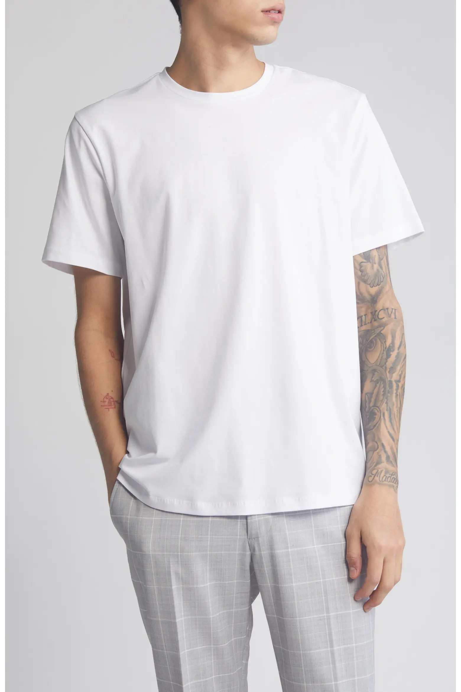 Crewneck Stretch Cotton T-Shirt (Men) | Nordstrom | Nordstrom