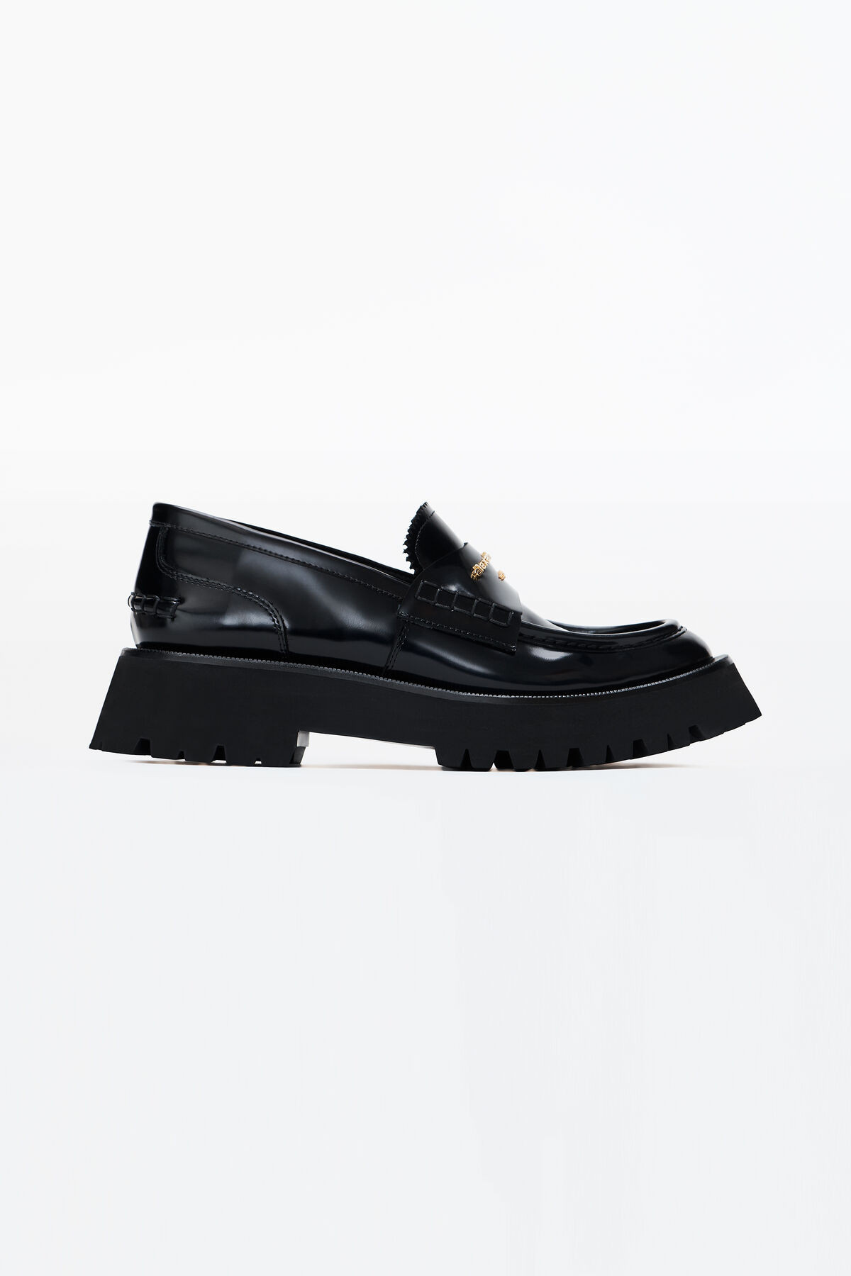 CARTER MID-HEEL LUG LOAFER IN LEATHER | Alexander Wang