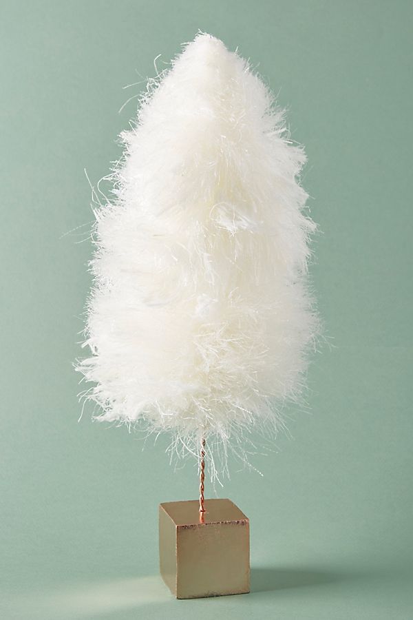 Fluffy Faux Tree | Anthropologie (US)