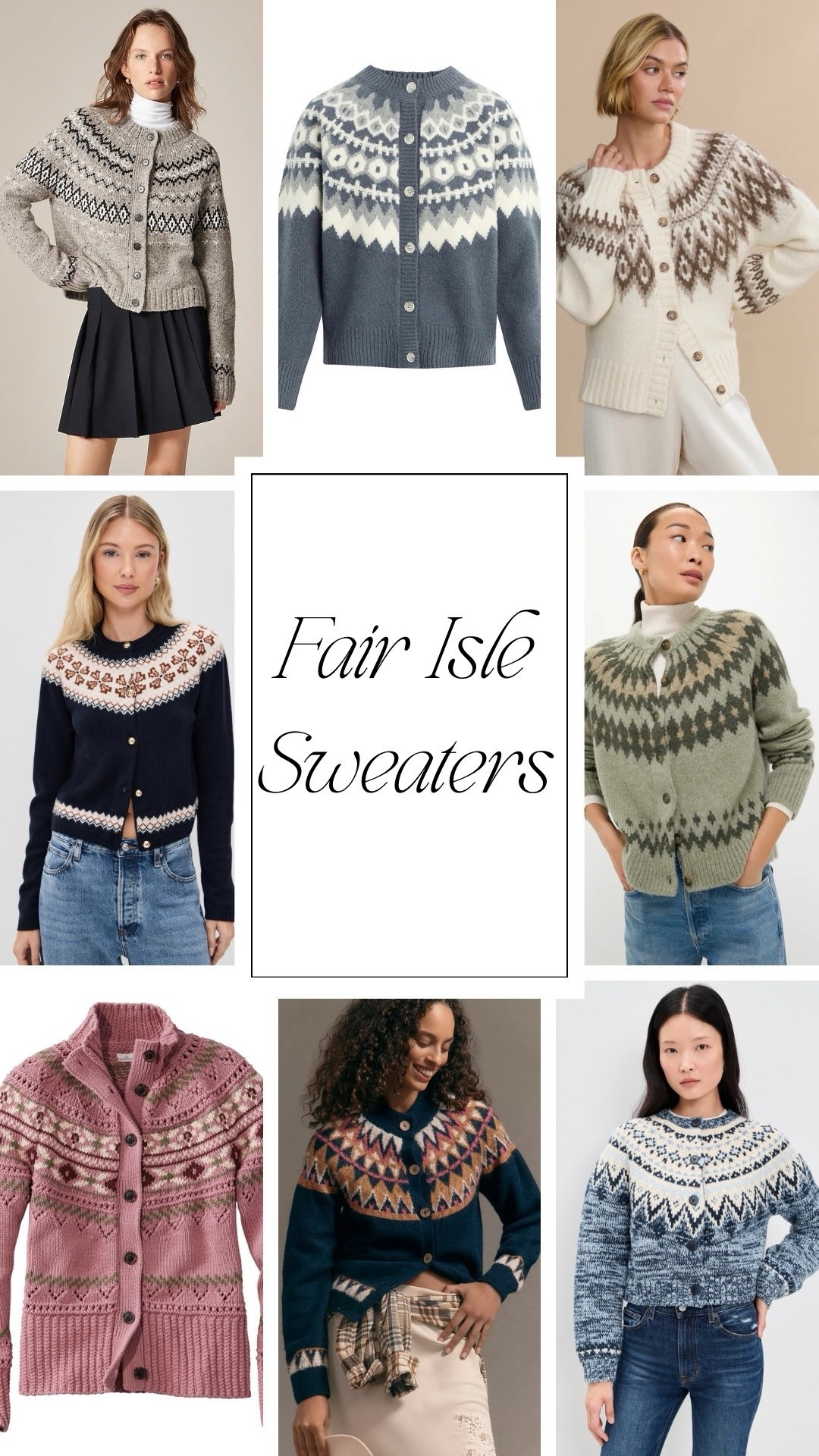 Fall sweaters. Fair isle sweaters. Thanksgiving day outfit 

#LTKStyleTip #LTKOver40 #LTKWorkwear