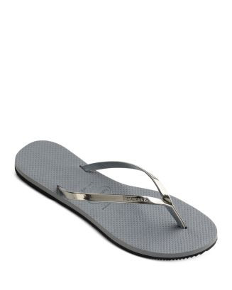 Women's You Metallic Slim Flip-Flops | Bloomingdale's (US)