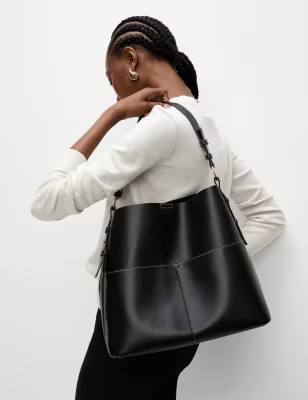 Faux Leather Shoulder Bag | Marks and Spencer US