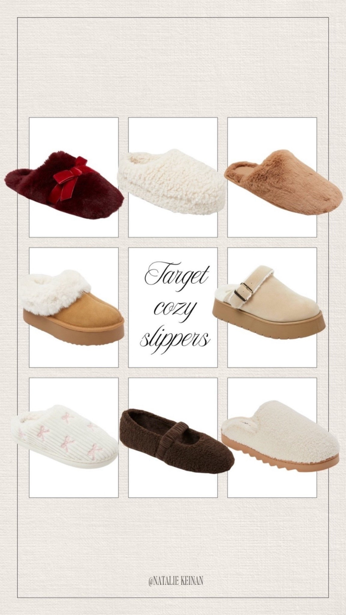 Target cozy slippers!



#LTKGiftGuide #LTKFindsUnder50 #LTKFindsUnder100