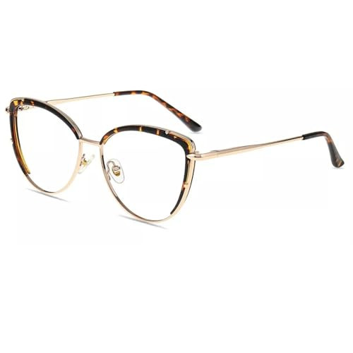 Firmoo Computer Blue Light Blocking Glasses for Women/Men, Anti Eyestrain Anti Glare，Light Weight Computer Eyewear, Tortoise Shell Metal,TR90 Frame | Amazon (US)
