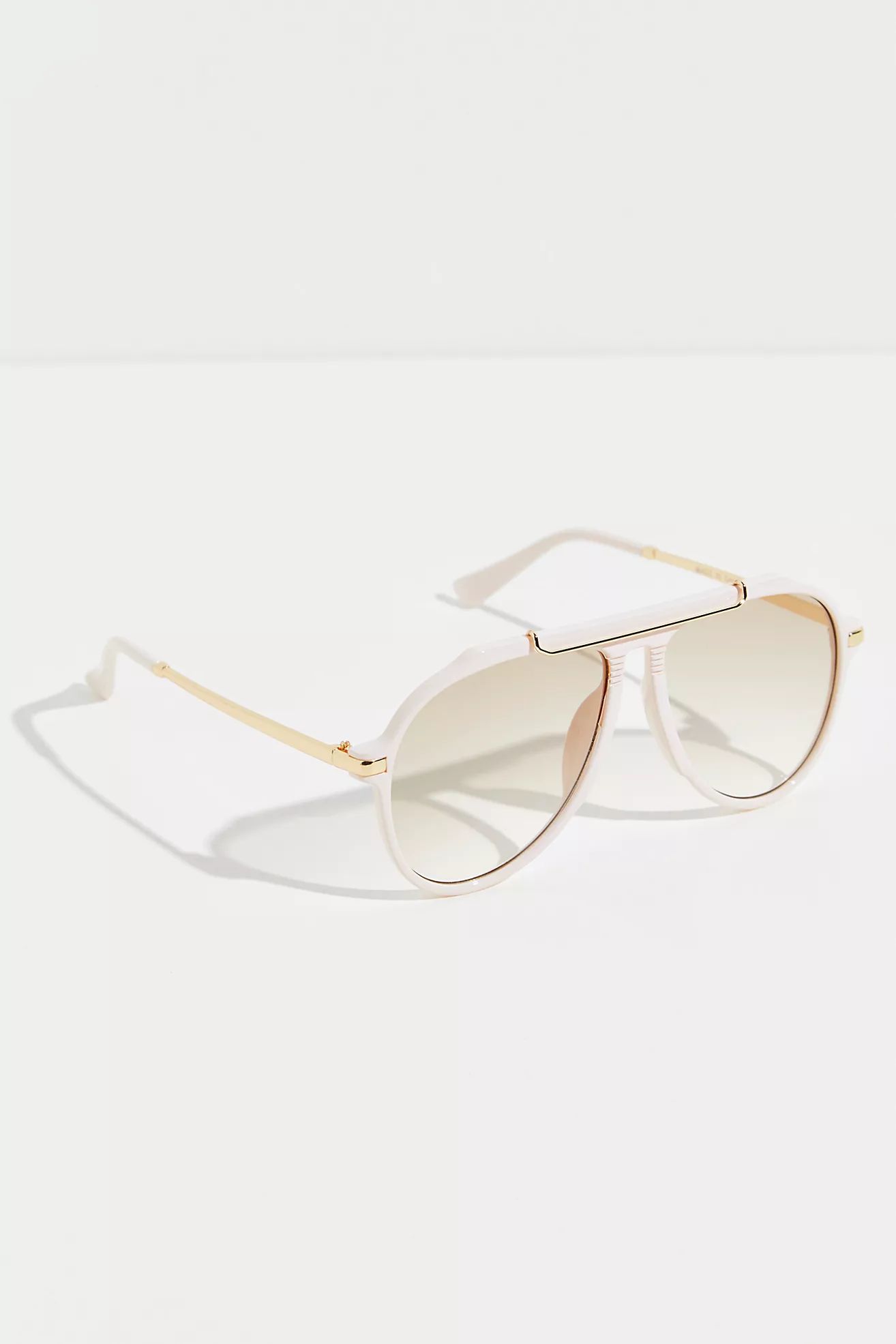 Ventura Oversized Aviator Sunglasses | Free People (Global - UK&FR Excluded)