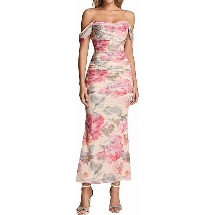 Spring wedding guest dress