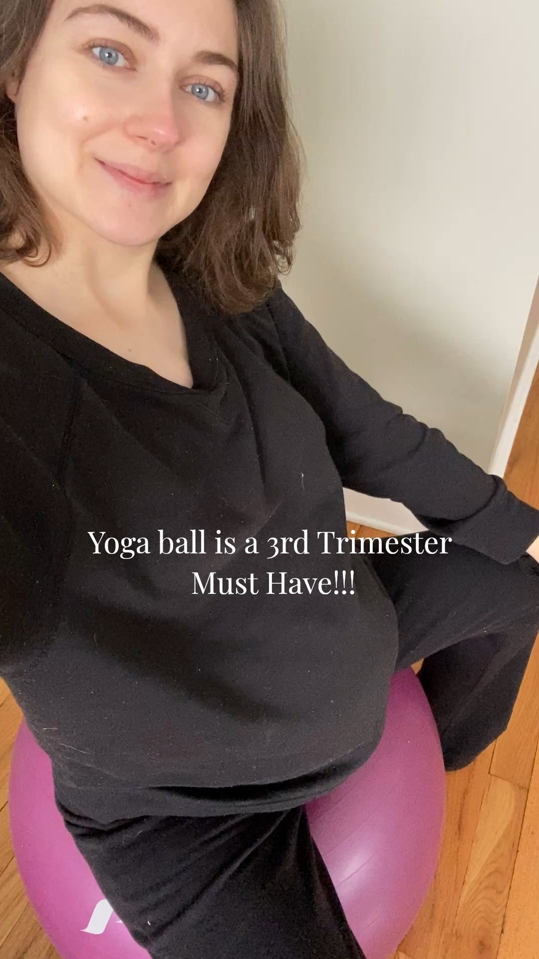 Don’t mind all the cat hair on me 😅

Doing different exercises daily on this yoga ball has helped me so much with my discomfort!!! Like doing figure 8s or deep lunges & squats!

#LTKBaby #LTKBump #LTKfitnessgoals
