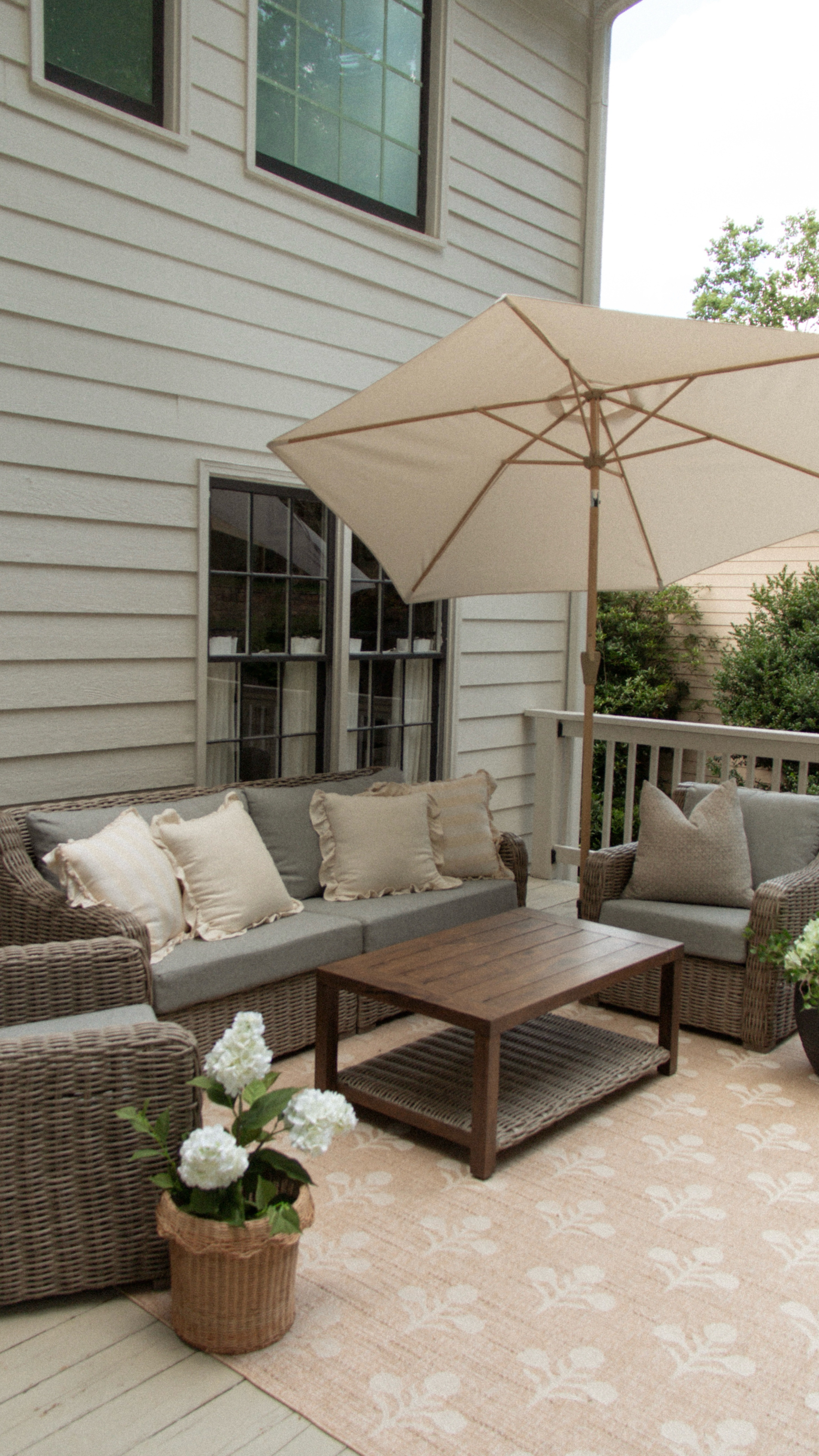 Finished our outdoor space 😌🥰💛

#LTKHome #LTKSummerEdit