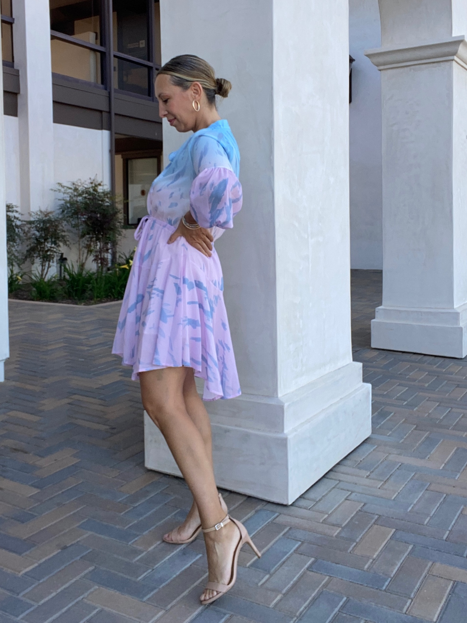 Wedding guest vacation dress Valentine’s Day dress short float comfortable 