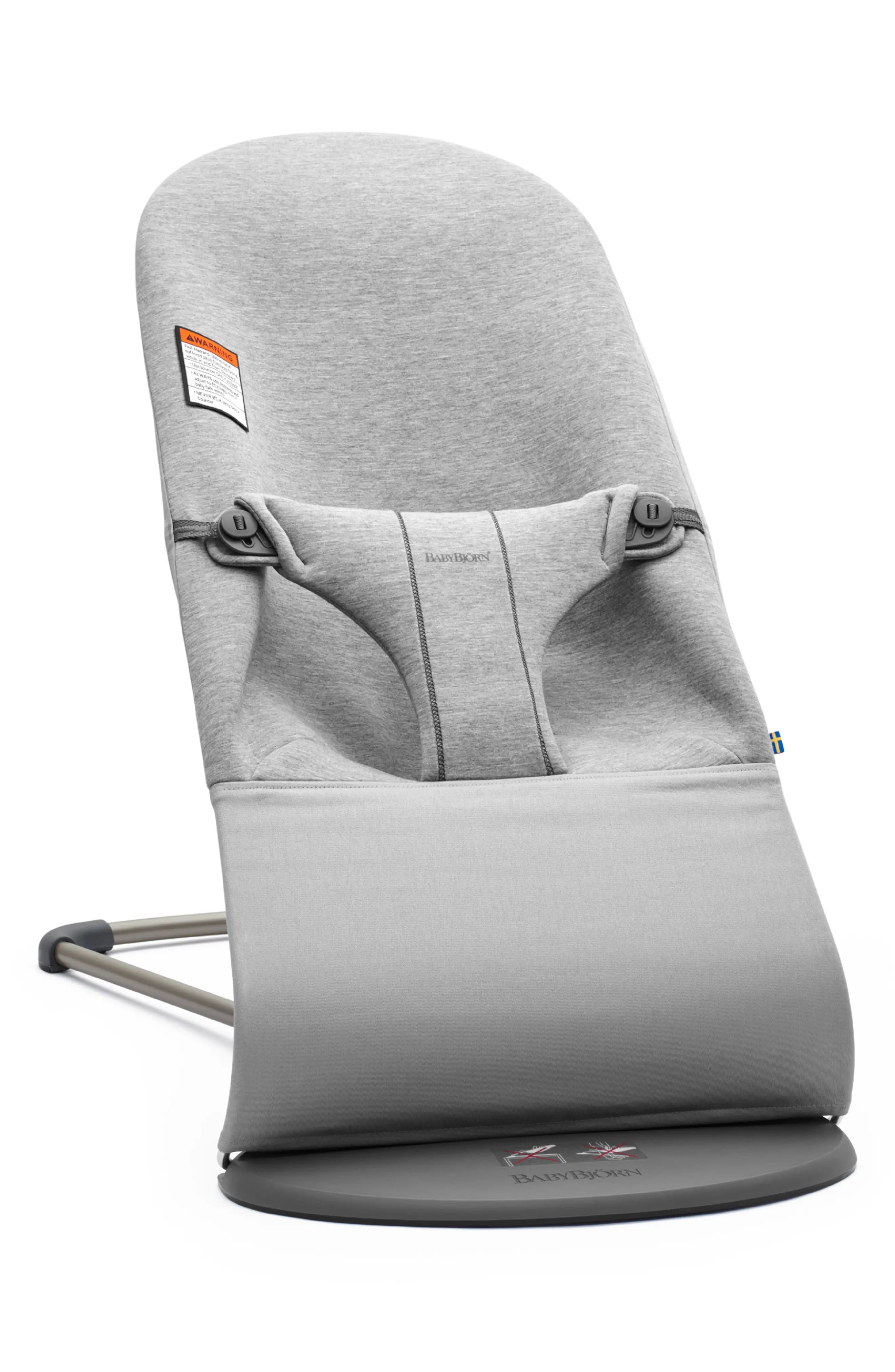 Infant Babybjorn Bouncer Bliss Convertible Jersey Baby Bouncer, Size One Size - Grey | Nordstrom