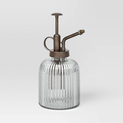 Indoor/Outdoor Glass Plant Mister with Plastic Pump - Threshold™: Leakproof Watering Spritzer, No Assembly Required | Target