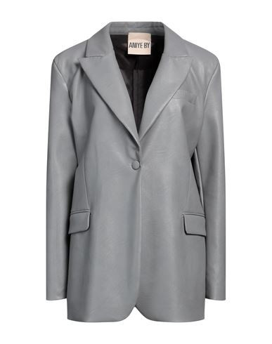 Aniye By Woman Blazer Grey Size 4 Viscose | YOOX (US)