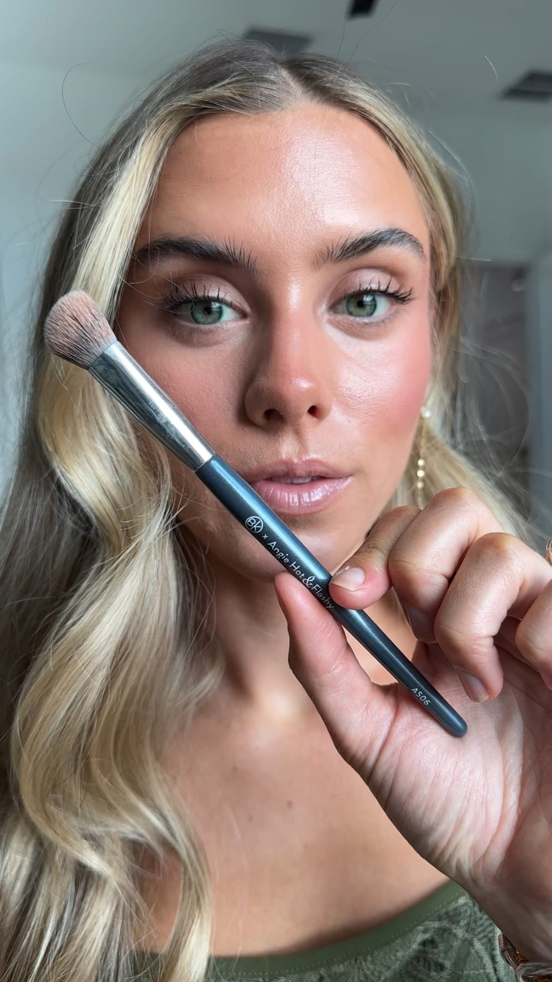 @bkbeauty  For applying under-eye concealer, you'll love this smaller “kitten paw” version of the BK 101 Contoured Foundation brush so much! Use it in a patting motion to apply under-eye concealer. It blends out smoothly and seamlessly every time! It can also be used to apply concealer by the sides of the nose or to other areas of the face. It’s also great for contouring!
This is part of the softest, most luxurious brush set made specifically for mature skin. The full 7-piece brush set was designed in collaboration with Angie Hot & Flashy to address the unique needs of mature skin.

#LTKgrwm #LTKselfcare #LTKBeauty
