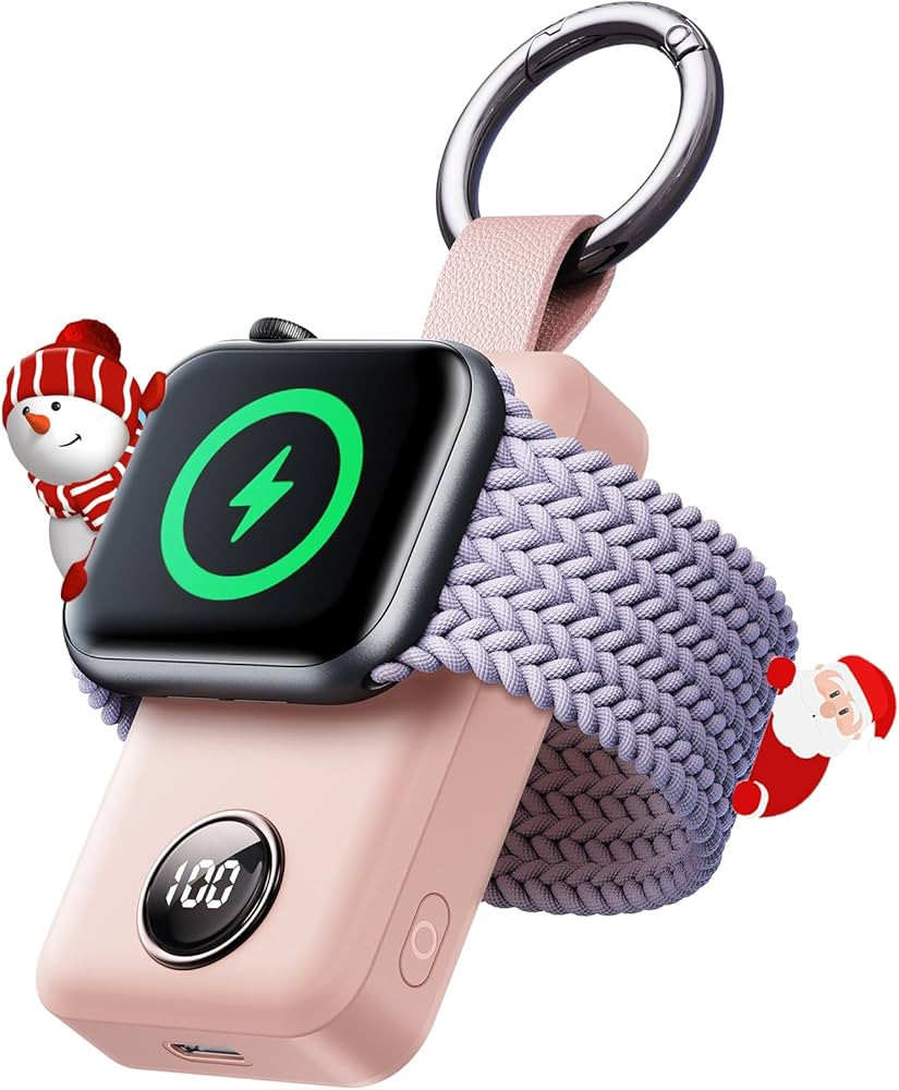 JOYROOM Portable 2000mAh Wireless Charger Compatible for Apple Watch Series 10/9/8/7/6/5/4/3/2/SE... | Amazon (US)