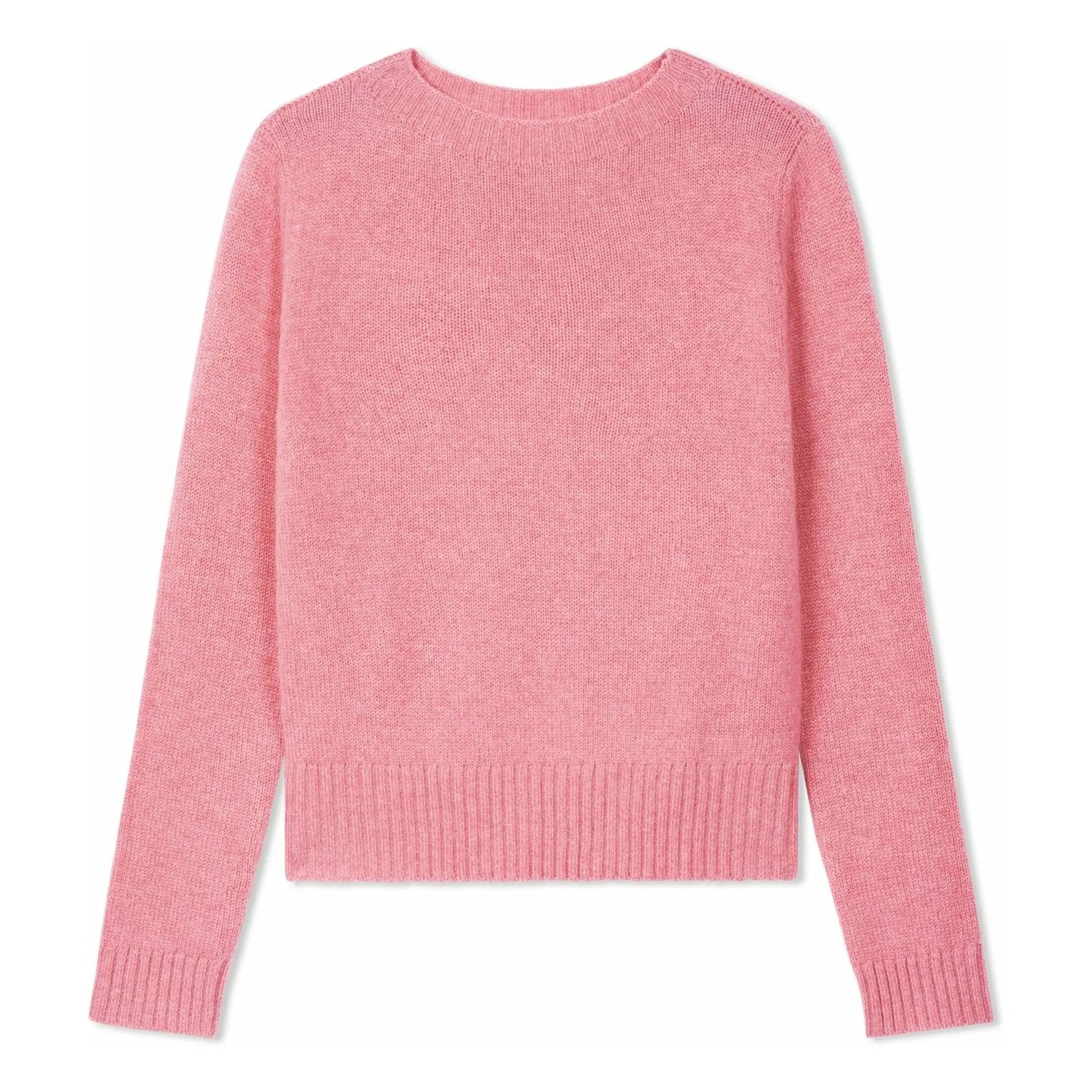 Rundhals-Pullover 4 Threads Cashmere G58023 | Bonbonfarben | Smallable