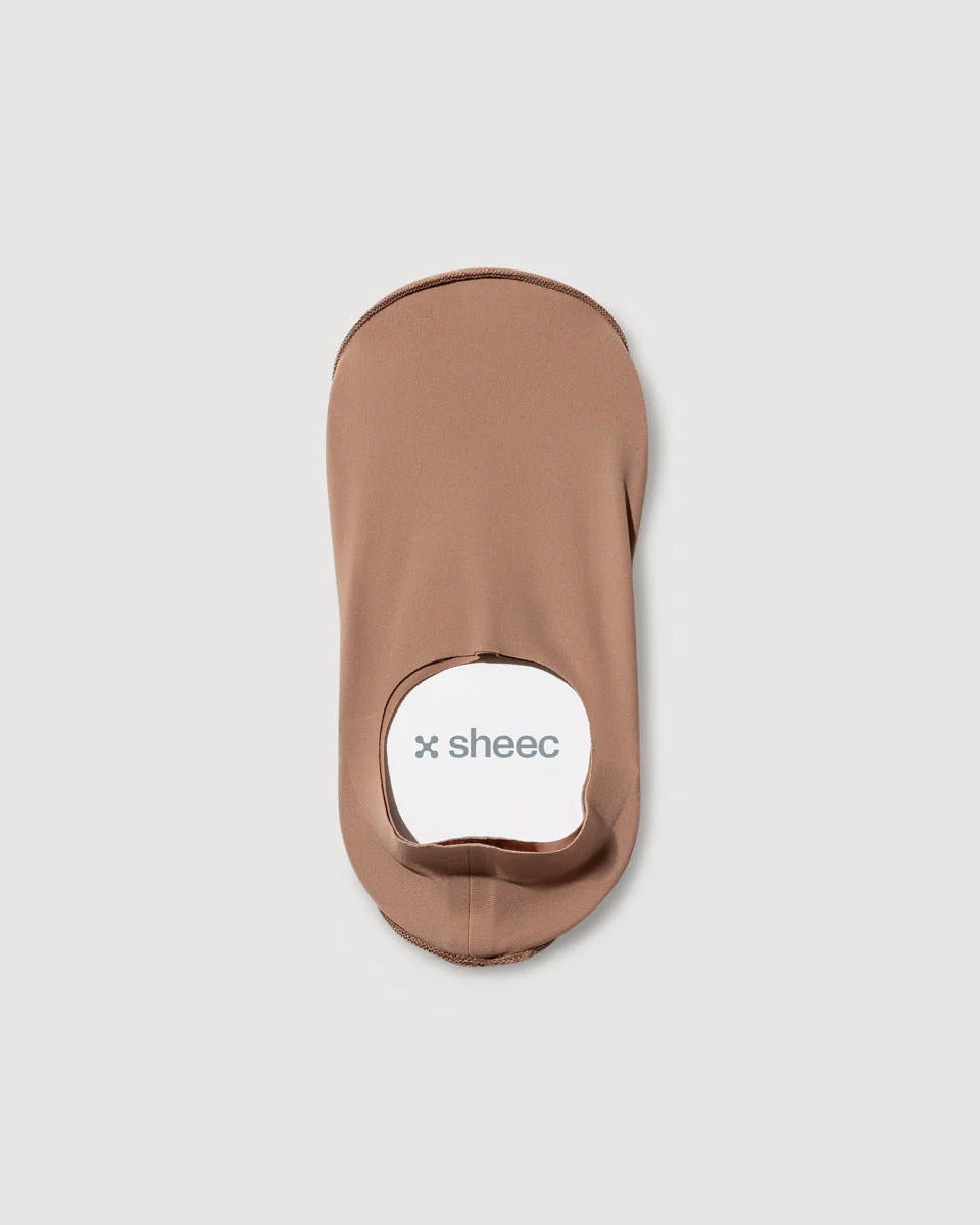 Secret High-cut No Show Socks | Tan | Sheec Socks