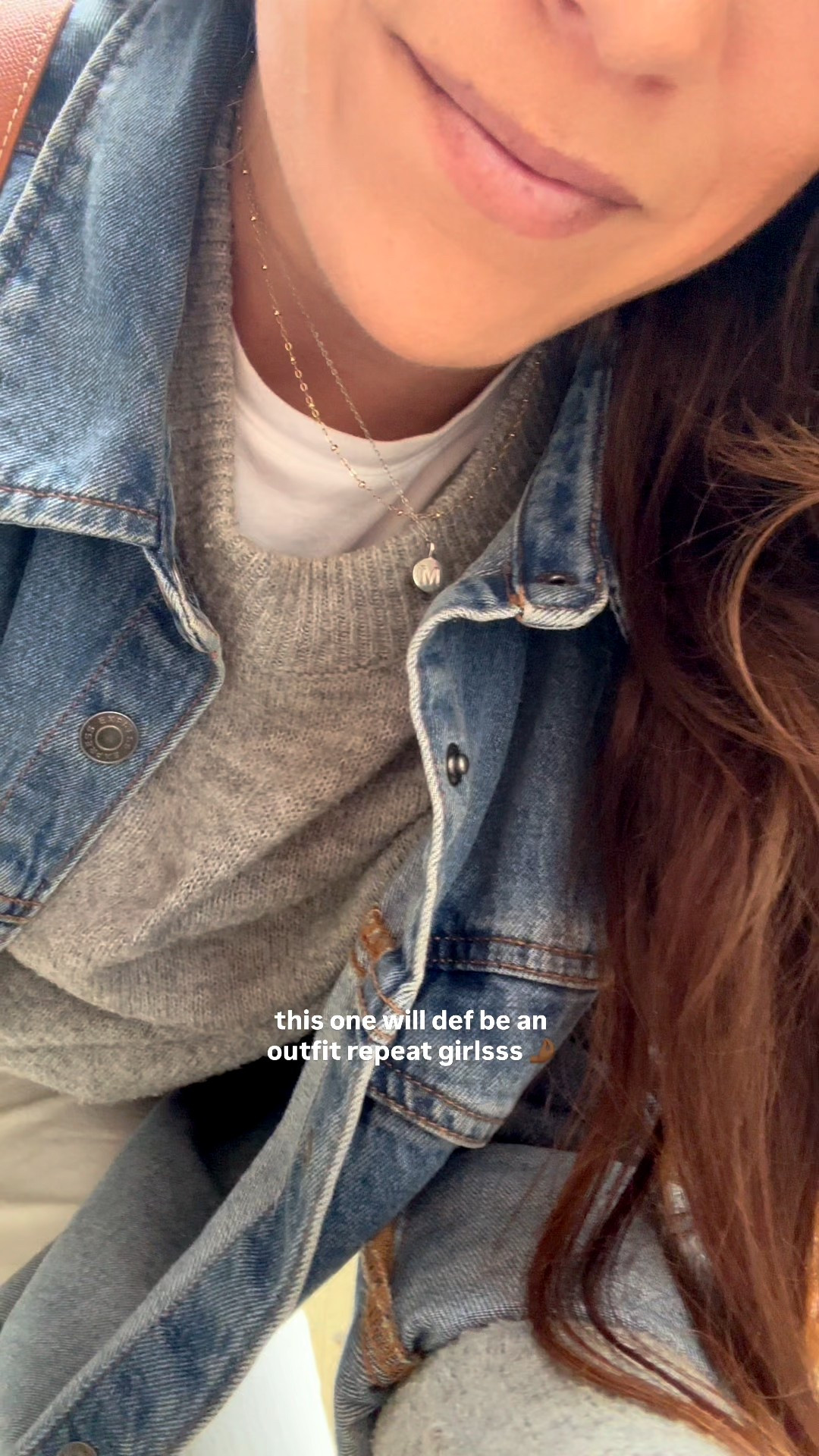 this whole outfit bout to be a repeater 😭🤞🏽 white literally obsessed with throwing a denim jacket over everything from here on out girls 😭 
Denim jacket: sized up to XL
White long sleeve: XS
White denim jeans: 24
Leather knee high boots: 6
Wool sweater is like 5yr old target!
Bag: polene 

#LTKSaleAlert #LTKPetite #LTKSeasonal