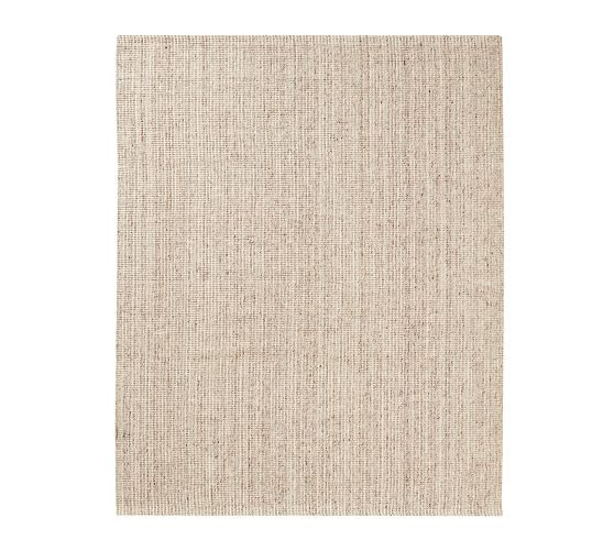 Chunky Wool Jute Rug | Pottery Barn (US)