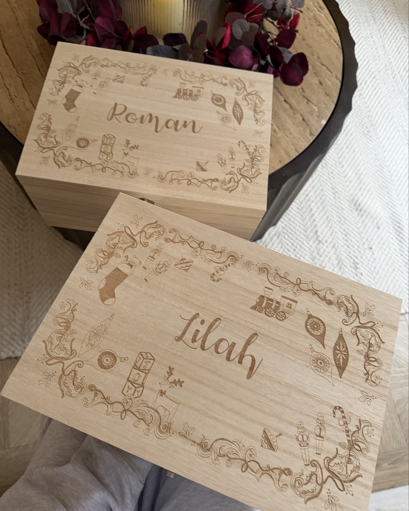 Christmas Eve magic ✨ This is our new tradition 🎄 Ad

use my code LUCY15 for 15% off on orders £35+  
Ends 25/12/2025


@notonthehighstreet