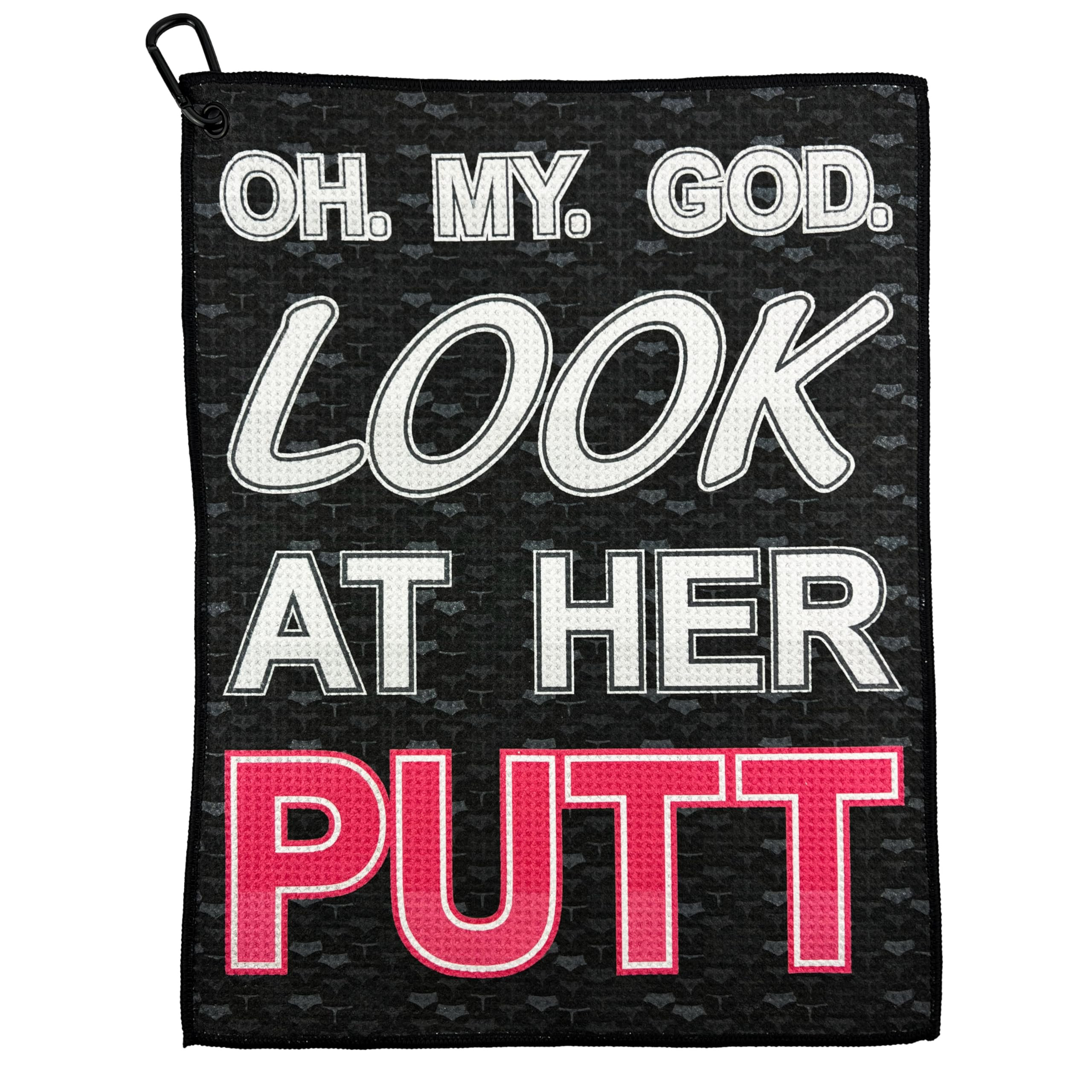 Wolf Golf Towels Oh My God Look at Her Putt Funny Golf Towel for Women | Golf Gifts and Golf Acce... | Amazon (US)