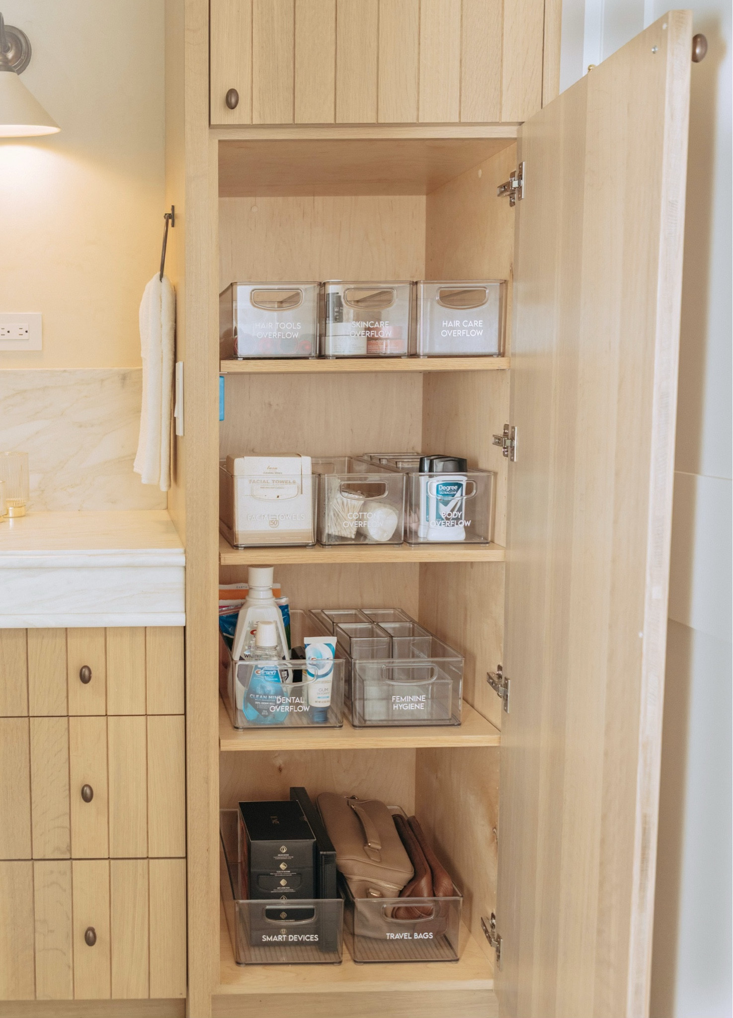 Finding a designated zone in your home for overflow products can be challenging, but it’s well worth it!

#LTKHome