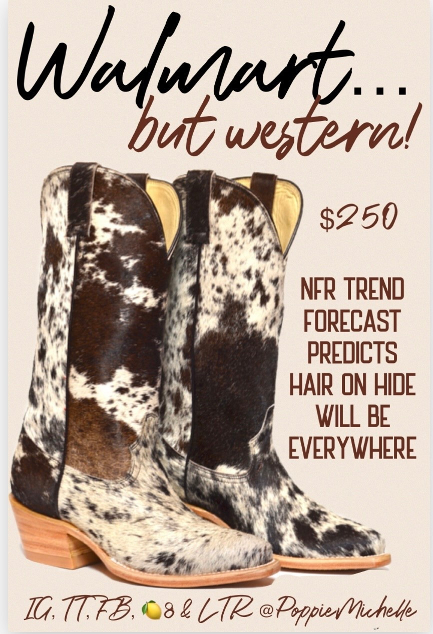 Cowboy Boots. Cowhide cowboy boots. Cow print boots. Square toe boots 