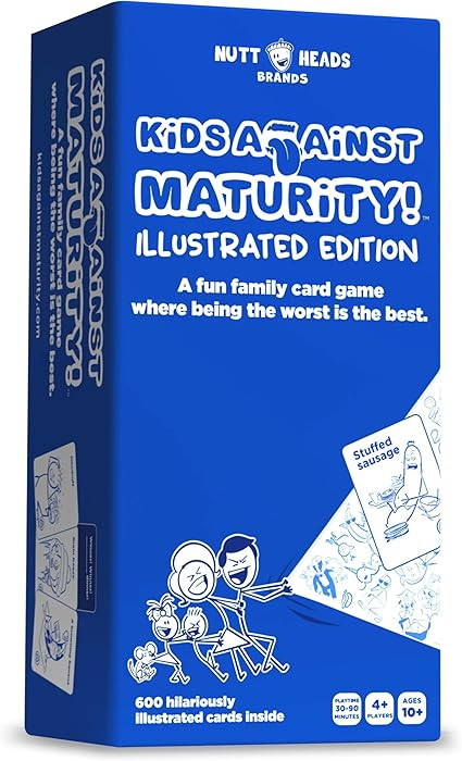 Kids Against Maturity: Funny Family Card Game for Kids & Adults | Hilarious Party Game for Family... | Amazon (US)
