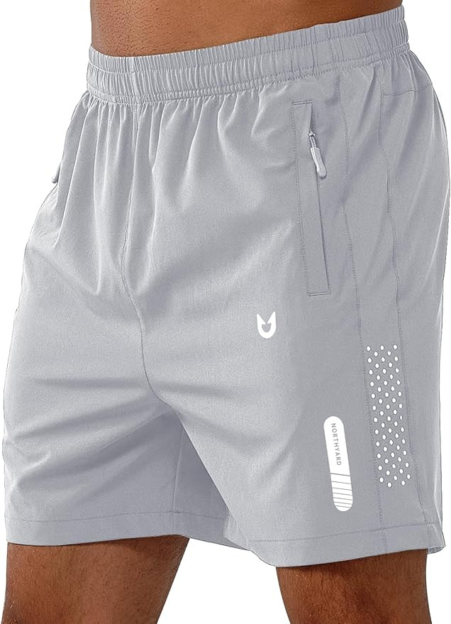 NORTHYARD Men's Athletic Running Shorts Quick Dry Workout Shorts 7"/ 5"/ 9" Lightweight Sports Gy... | Amazon (US)
