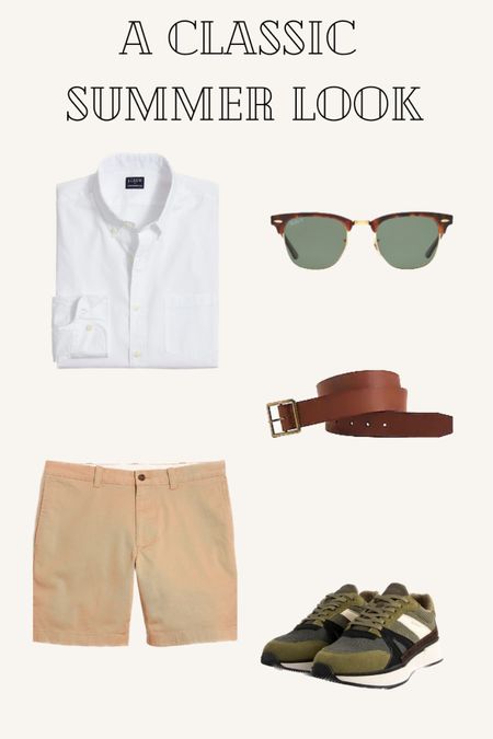 While passing through the Amsterdam airport, a man was wearing this look and thought “how classic is that!” Such a timeless outfit. 
#mensfashion #summeroutfit

#LTKfit #LTKFind #LTKmens