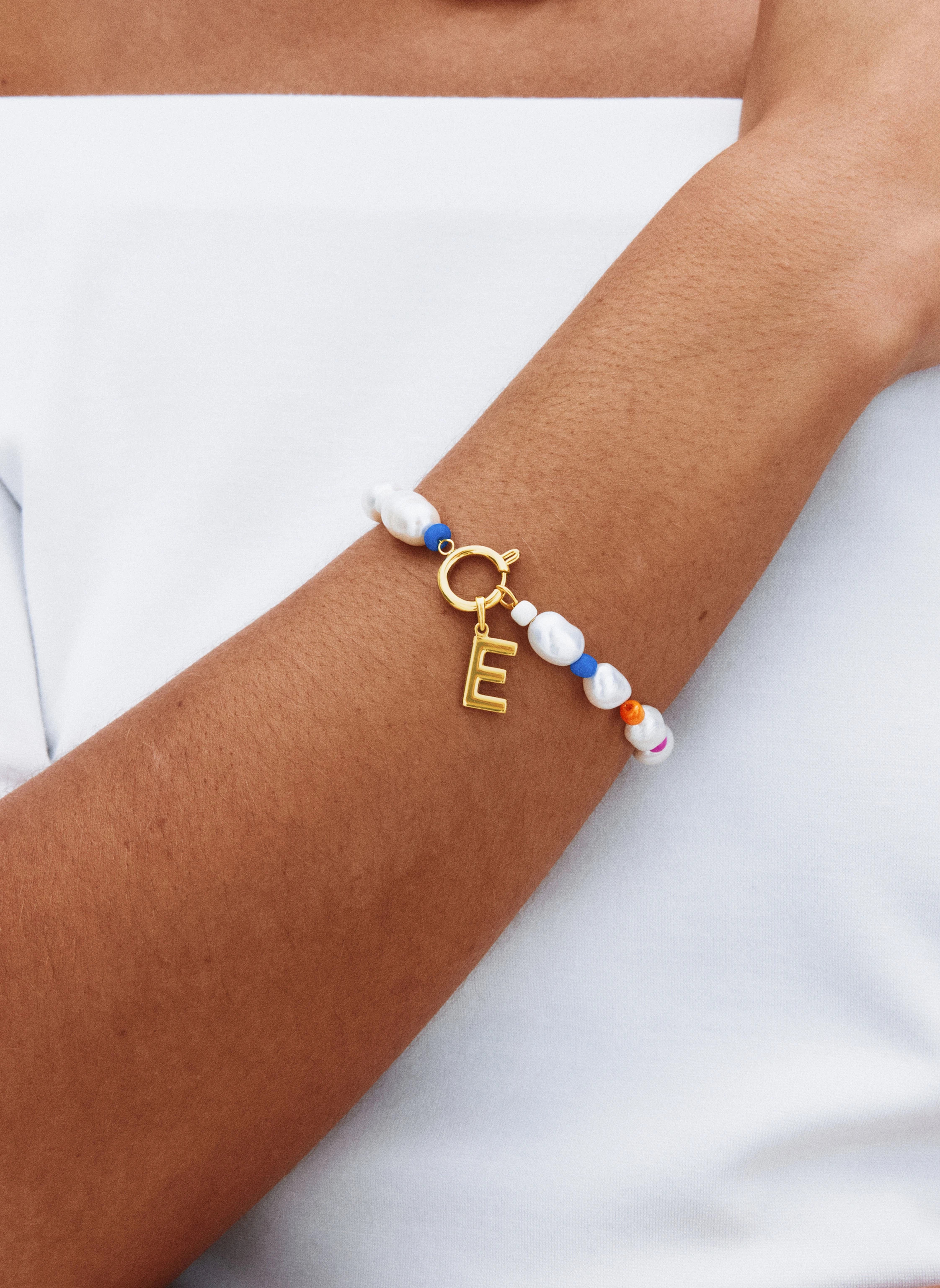 EDBLAD Armband VOYAGE in gold / pink / orange | Breuninger (DACH)