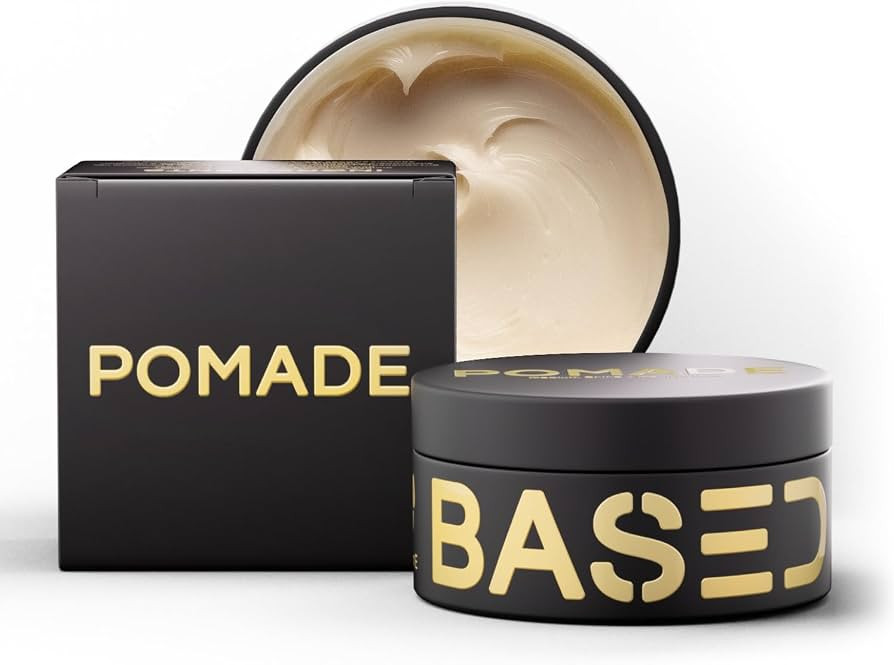 BASED Pomade for Men, Quality Hair Care with Medium Hold, Natural Shine & Fragrance, Easy to Appl... | Amazon (UK)