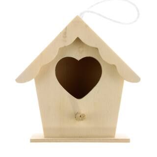 Mini Heart Wood Birdhouse by Make Market® | Michaels | Michaels Stores
