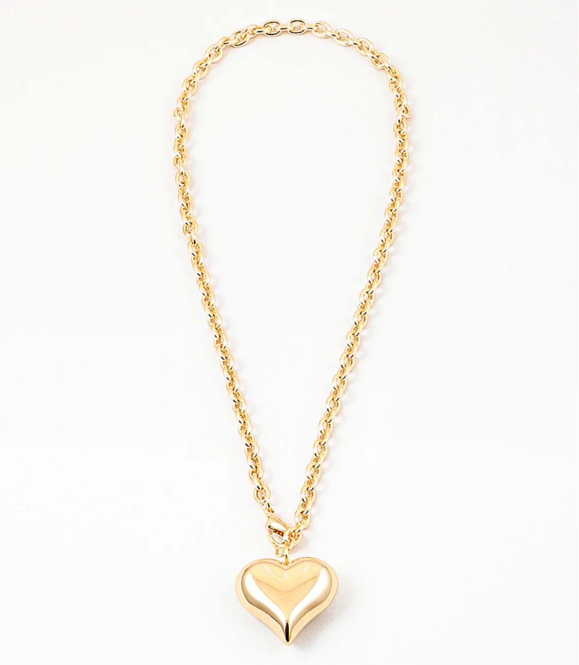 Puffy Heart Necklace | Erin McDermott Jewelry