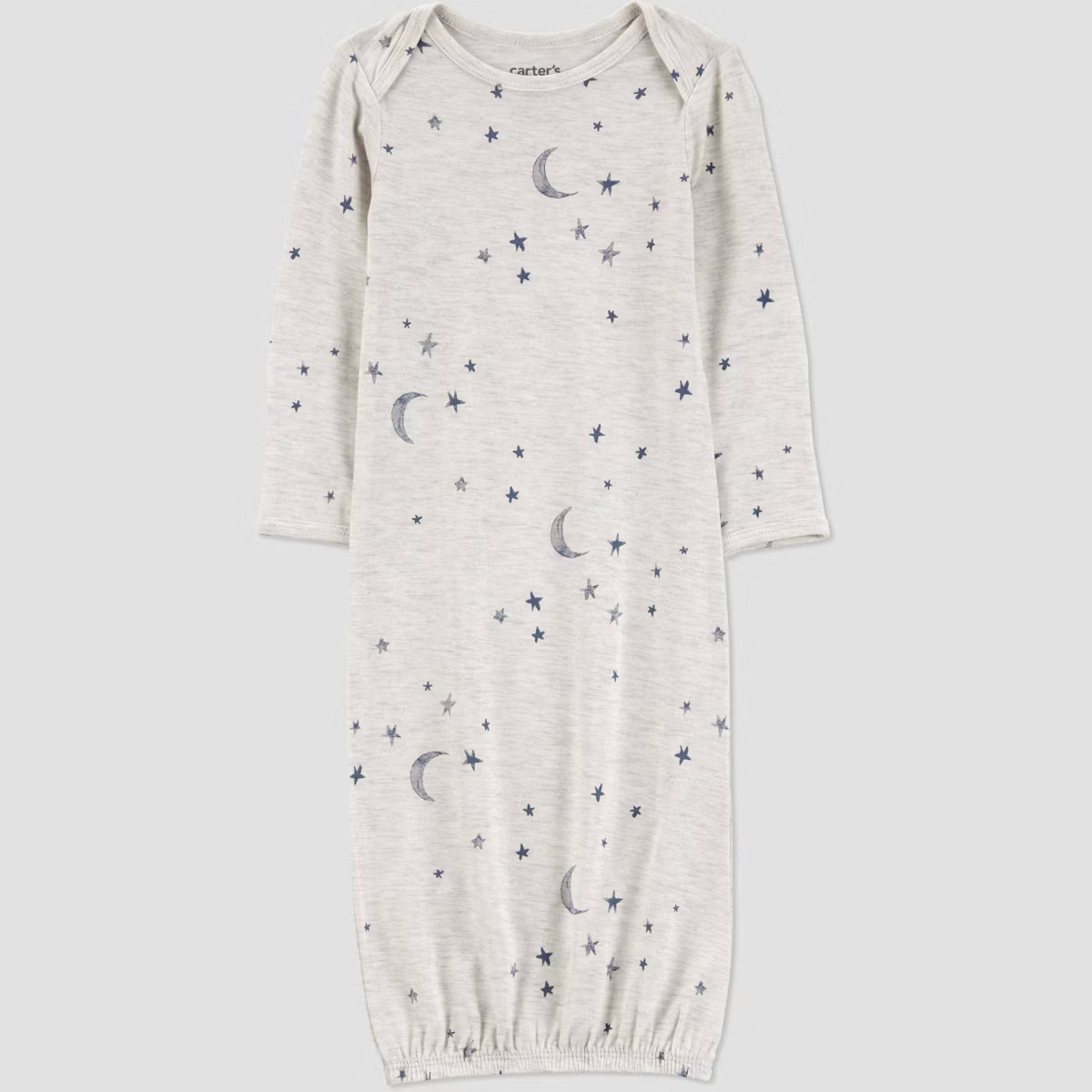 Carter's Just One You® Baby Comfy Soft Celestial Gown - Gray | Target