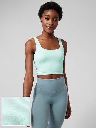 Aurora Seamless Scoop Crop Tank | Athleta