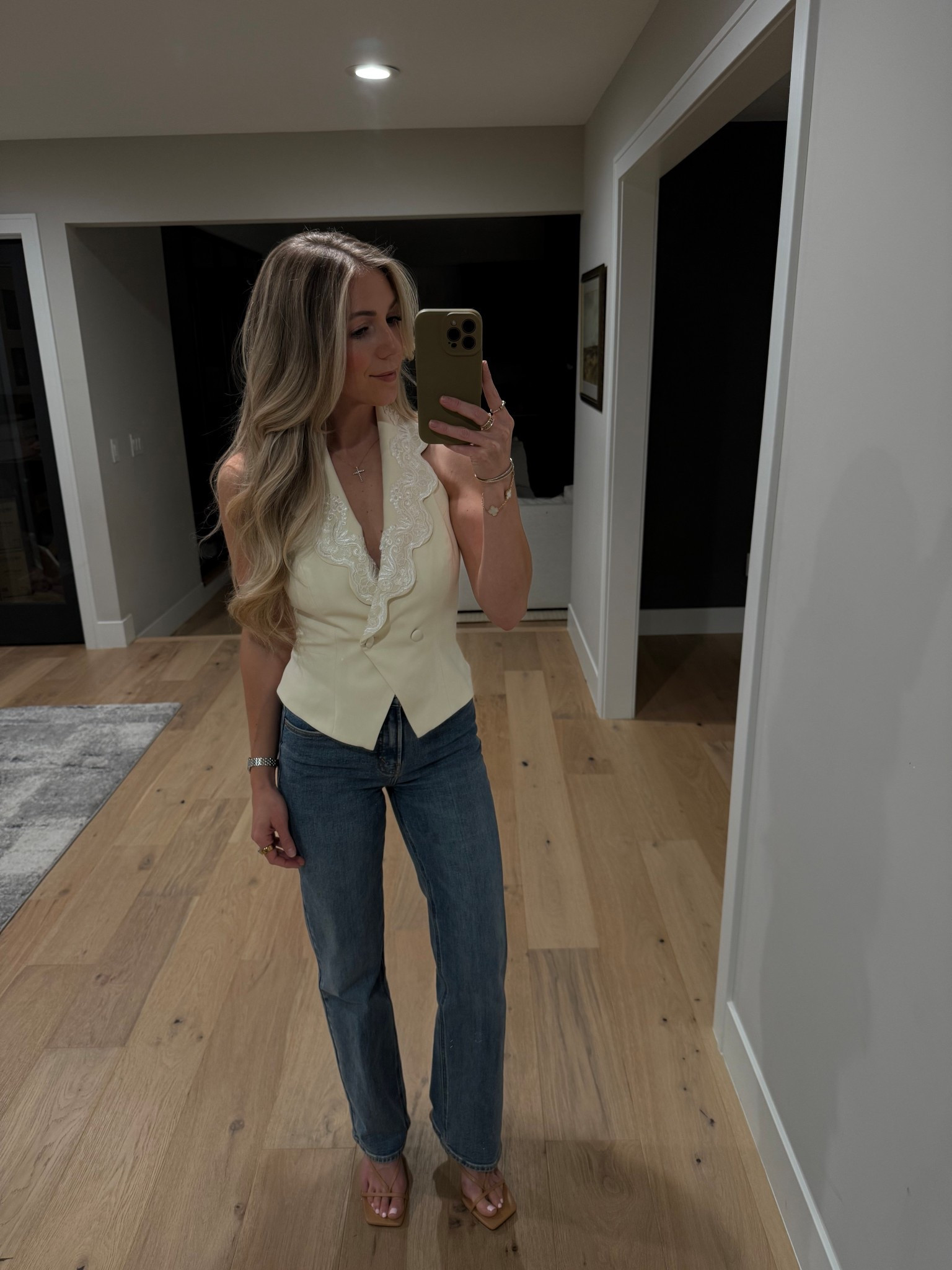 Few moda vest size 2
Aritzia 90s snatched Jean size 25 
Amazon kitten heels 

#LTKShoeCrush #LTKFindsUnder100 #LTKFamily