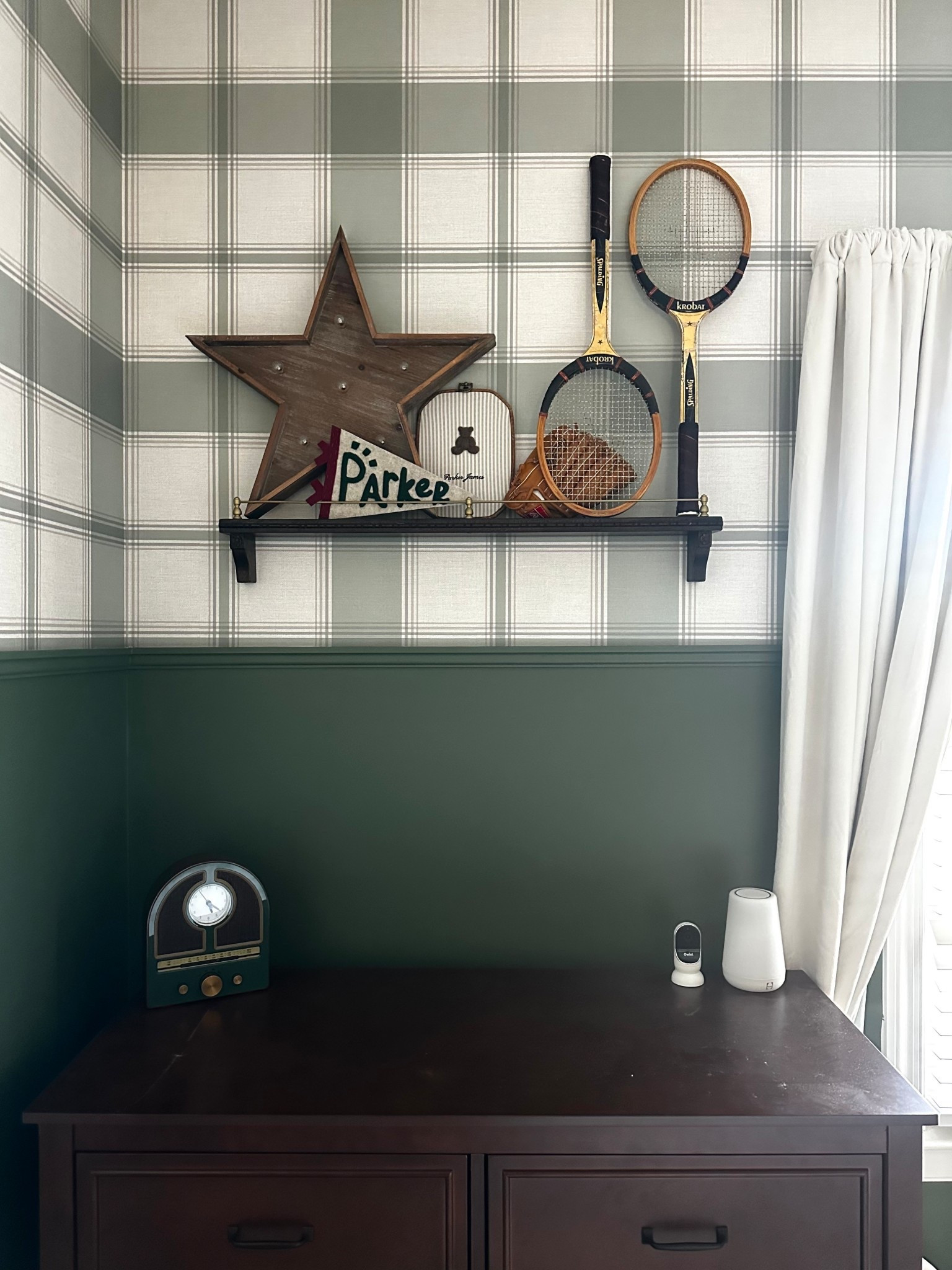 Shelf decor for a little boys room 

#LTKHome
