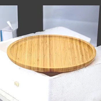 Bandeja Petisqueira Redonda Bambu Eco Prime 30cm - Tuut | Amazon (BR)