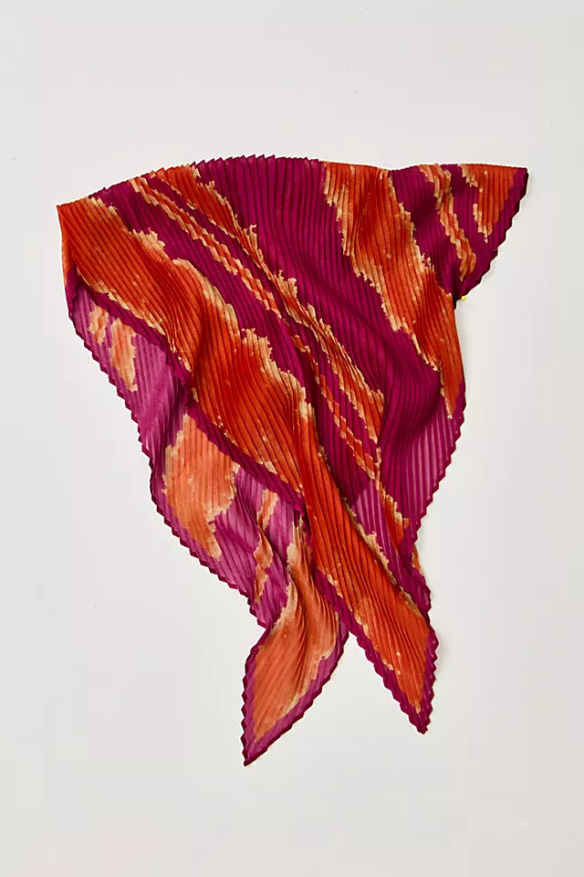 Pleated Printed Skinny Bandana | Free People (Global - UK&FR Excluded)