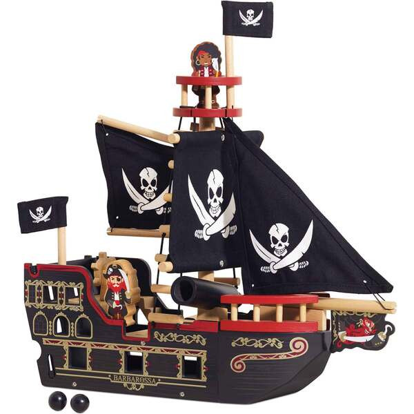 Barbarossa Pirate Ship - Le Toy Van By Age | Maisonette | Maisonette