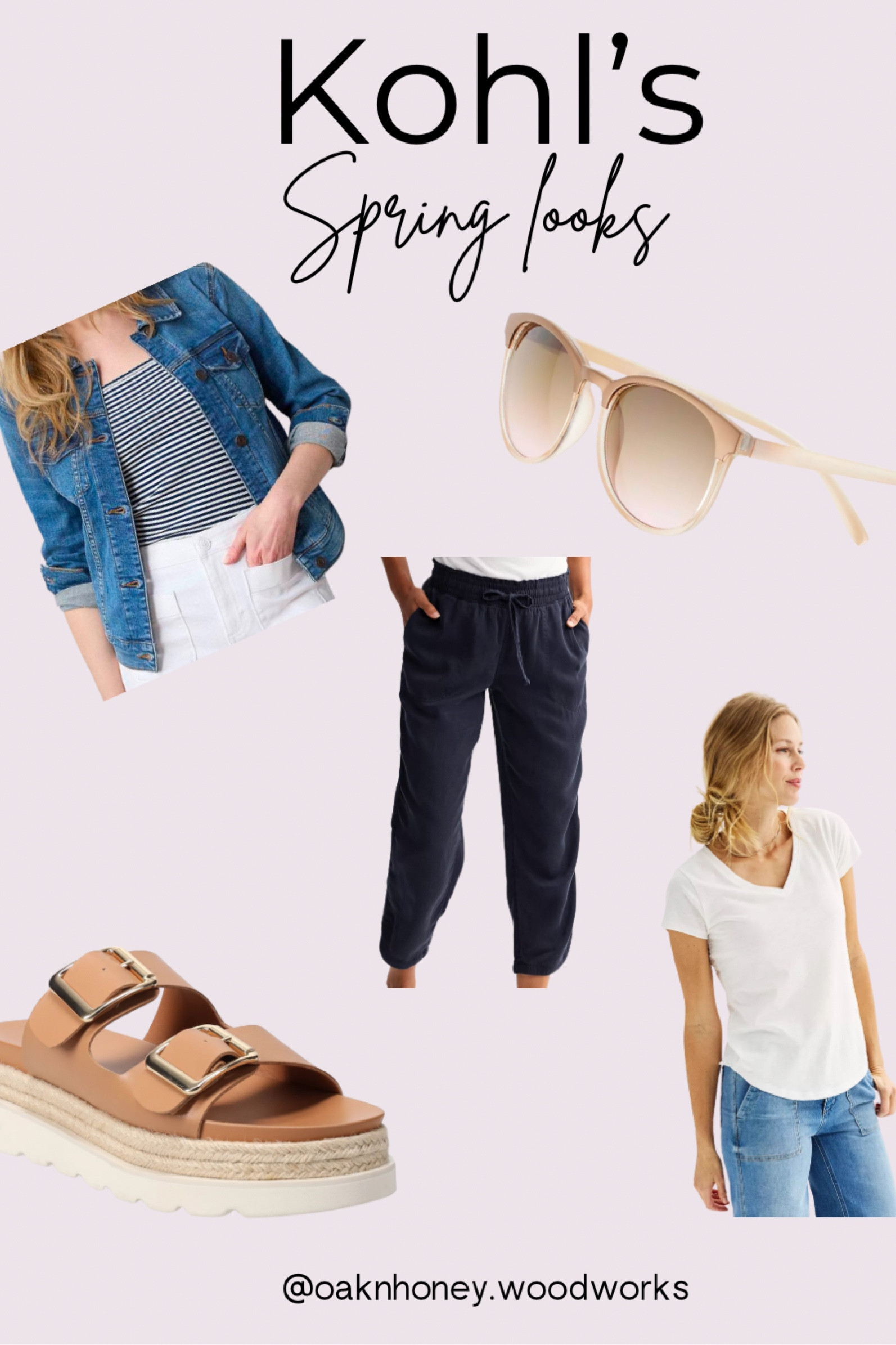 Kohls spring looks. 

Spring, springtime looks, sandals, sunglasses, kohls 

#LTKSeasonal #LTKMidsize #LTKStyleTip