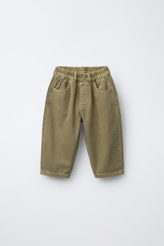 TWILL BAGGY PANTS | Zara US
