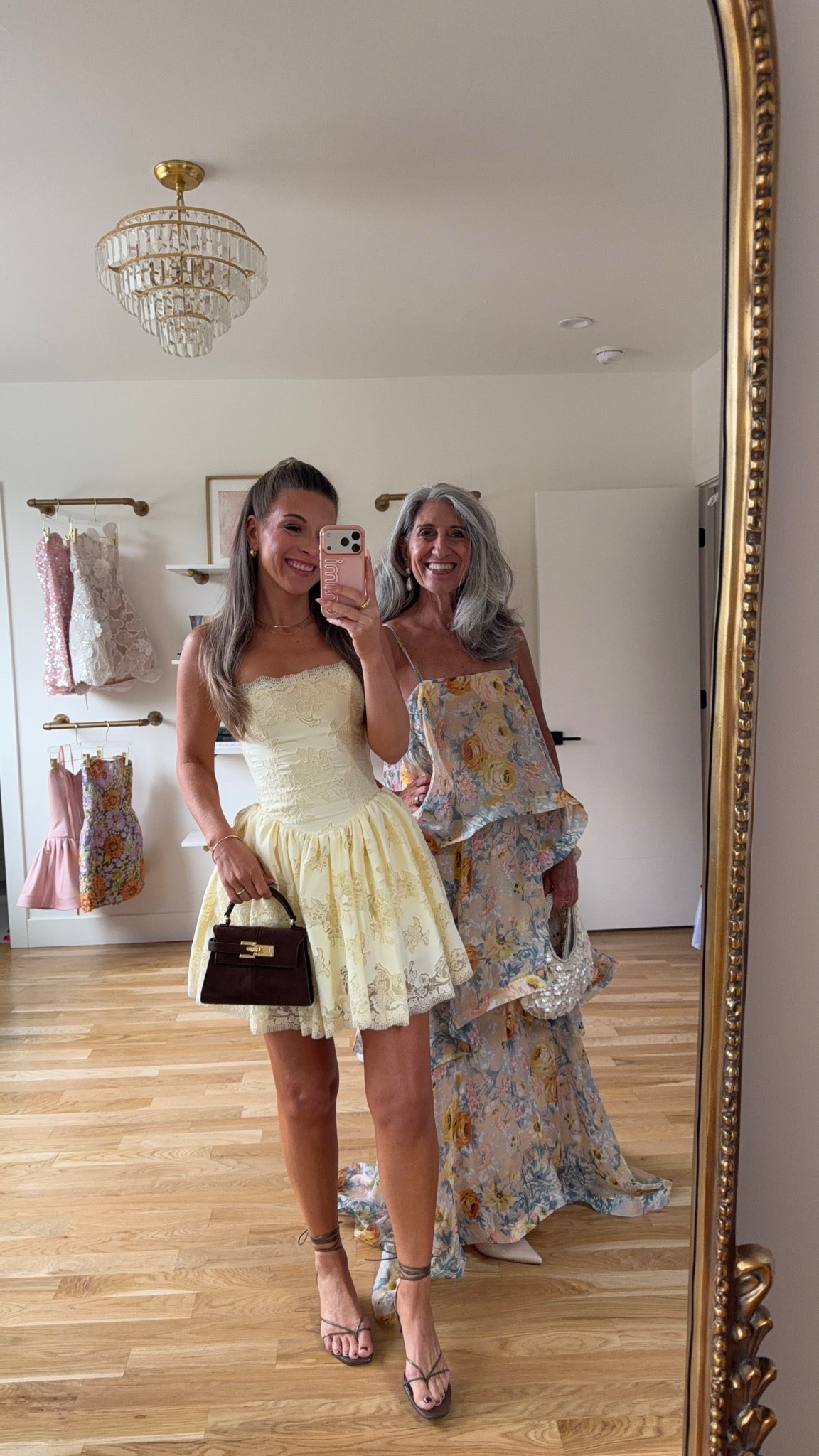yellow strapless mini with lace overlay, blue and yellow floral maxi with a tiered, ruffled skirt and thin straps mom and me fall wedding guest dresses ✨

I’m 5’4” and wearing my usual size small/2 

mom is 5’4 and wearing a medium/6 

electric picks: emerson20

fall wedding guest dresses, wedding guest dresses, cocktail dresses, semi-formal dresses, black tie wedding guest dresses, destination wedding guest dresses, garden party dresses, wedding guest outfit ideas, mom & me outfits, mom & me dresses, matching outfits, mother daughter outfits, family photo outfits, wedding guest dresses, mother of the bride, mother of the groom, wedding guest outfit ideas

#LTKWedding #LTKSeasonal #LTKU