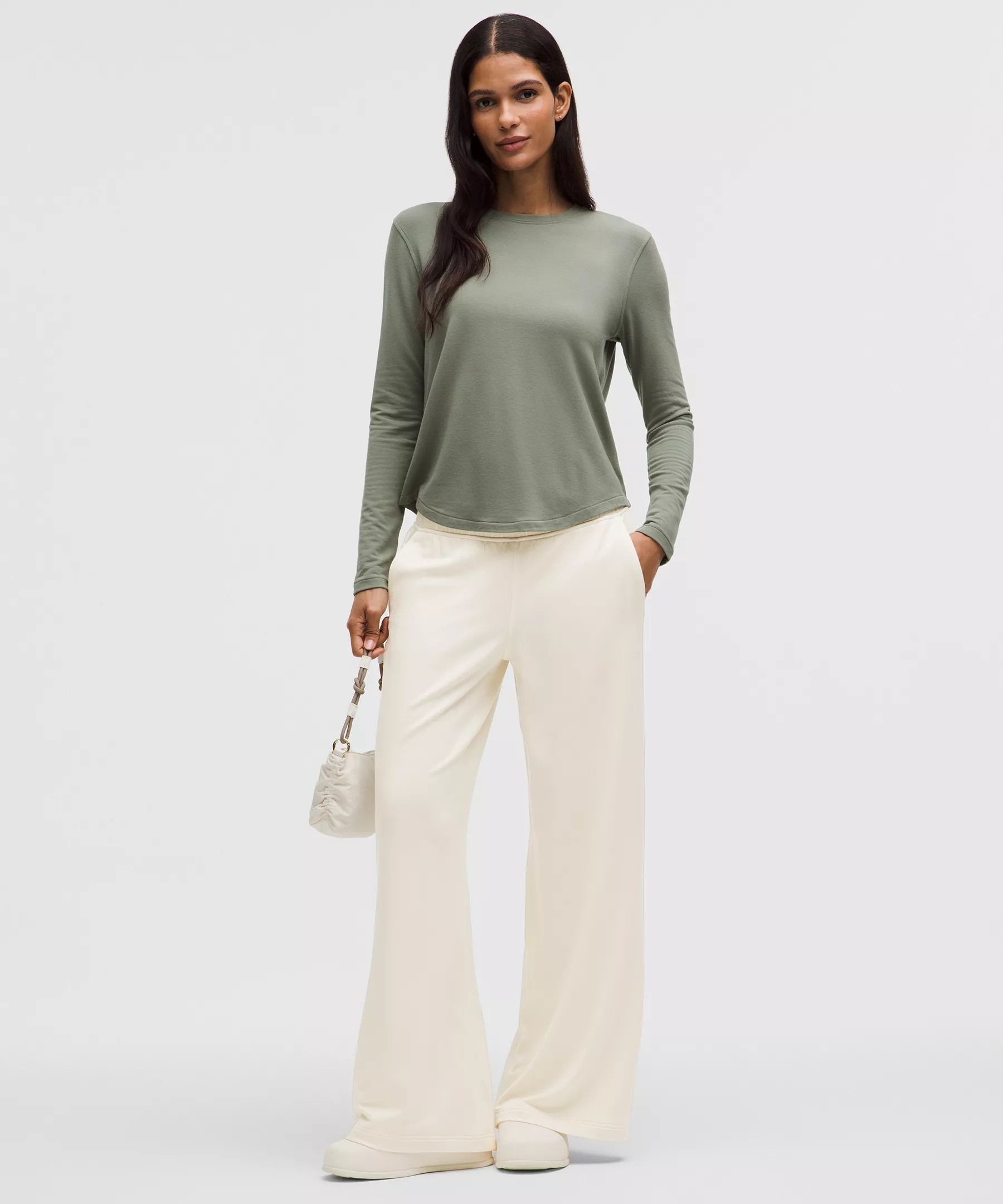 BeCalm Mid-Rise Wide-Leg Pant | Lululemon (US)