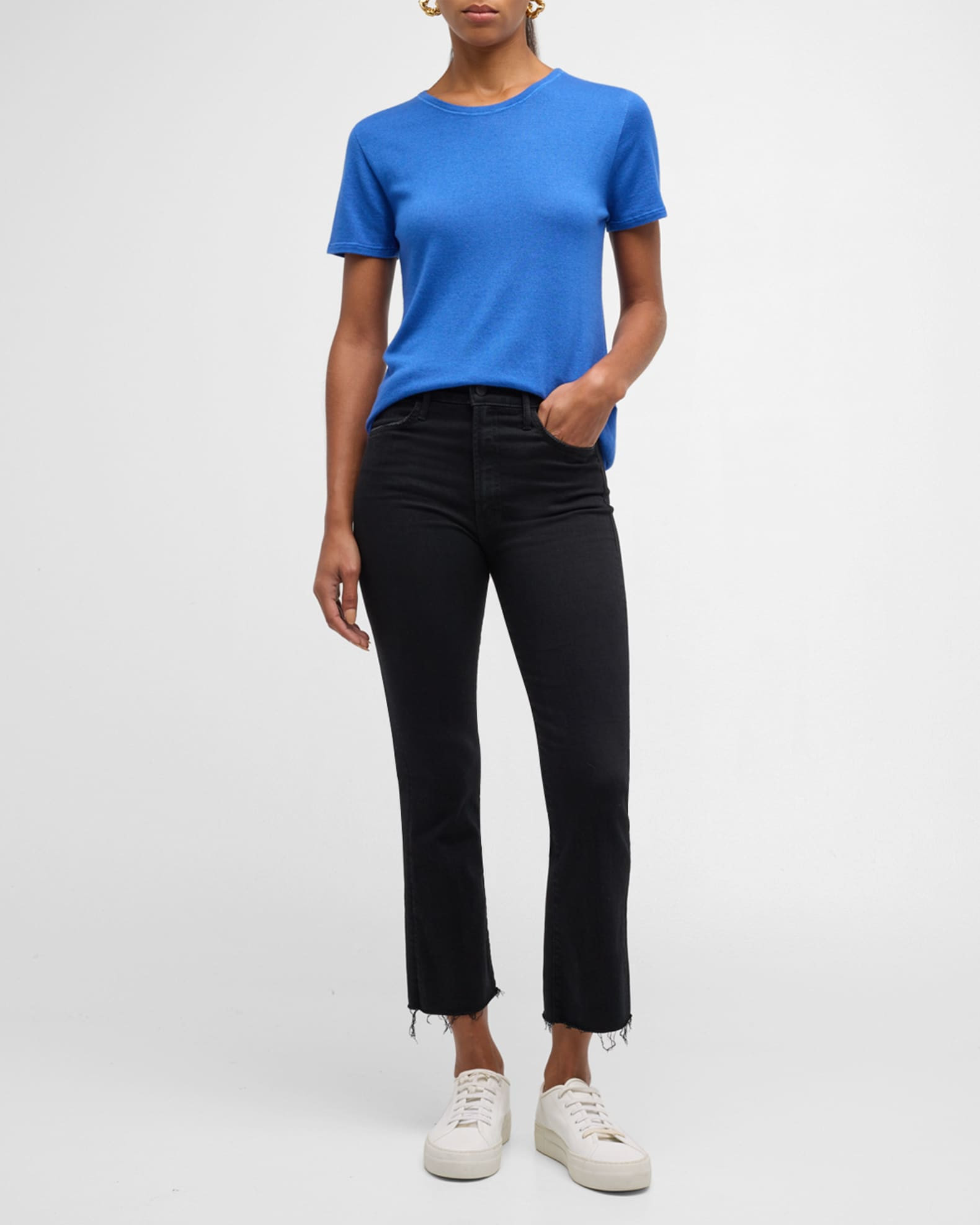 Lil' Hustler Ankle Fray Jeans | Neiman Marcus