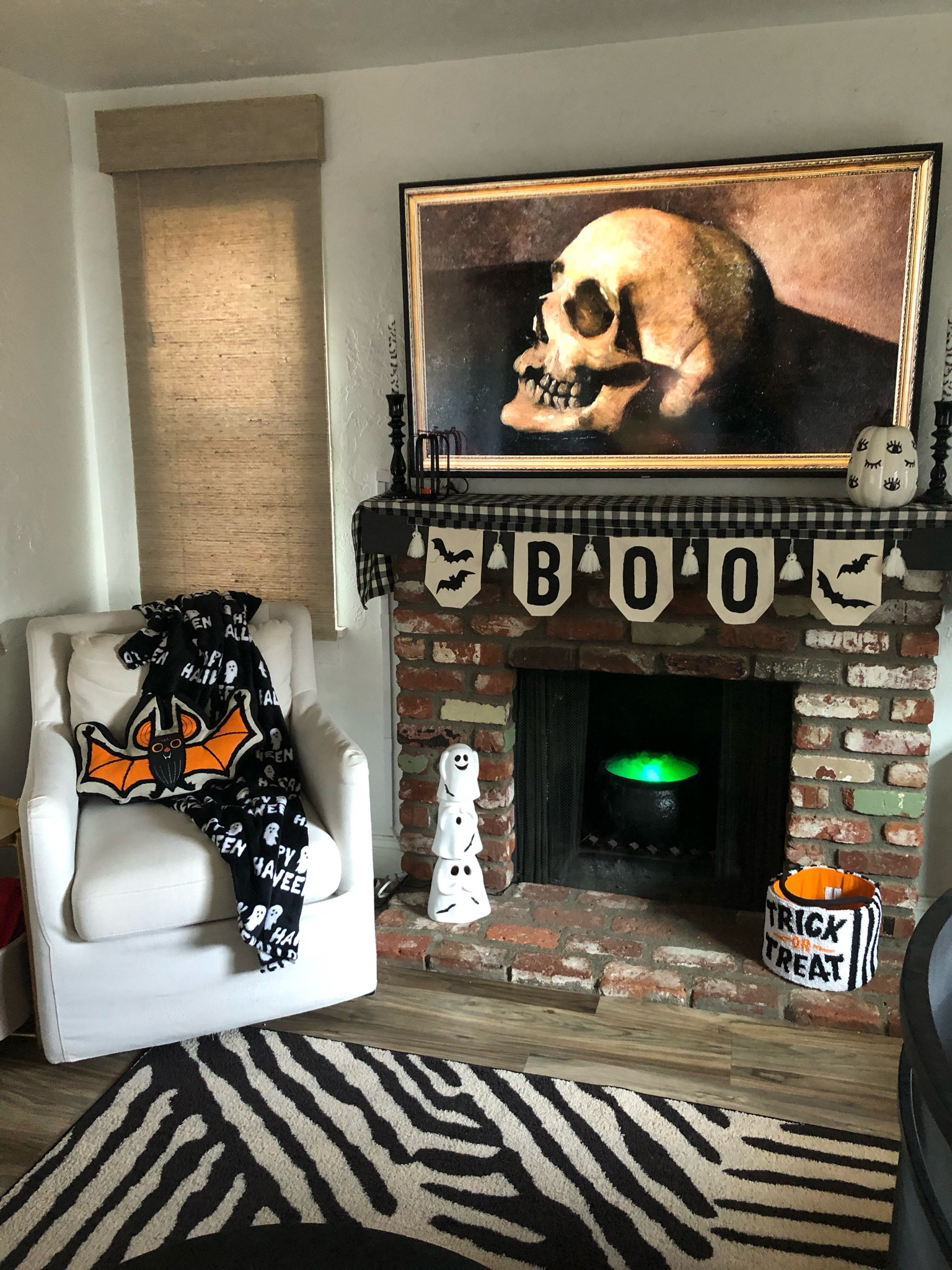 Cauldron Mister from Target! Works great and turns my lamé fireplace into Halloween magic!  

#LTKSeasonal #LTKhome