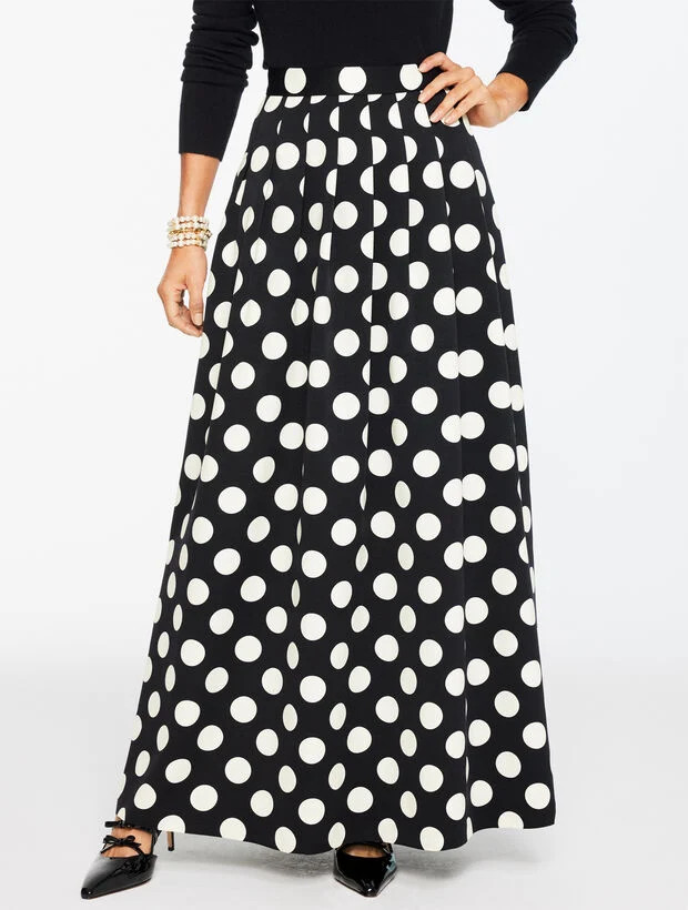 Maxi Skirt - Brilliant Dot | Talbots