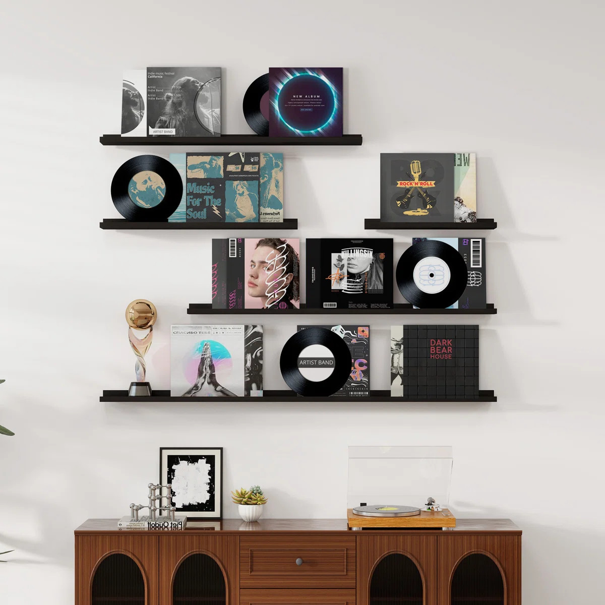 Darlicia 2 Piece Picture Ledge Wall Mounted Shelf | Wayfair North America